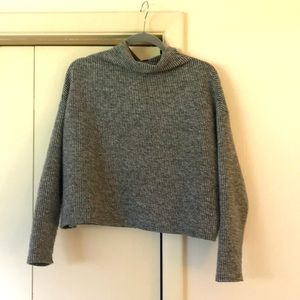 Gray sweater